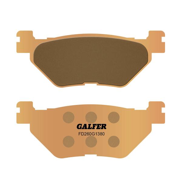 GALFER G1380 rear Sintered Brake pads Yamaha Tmax 530 2012-2013