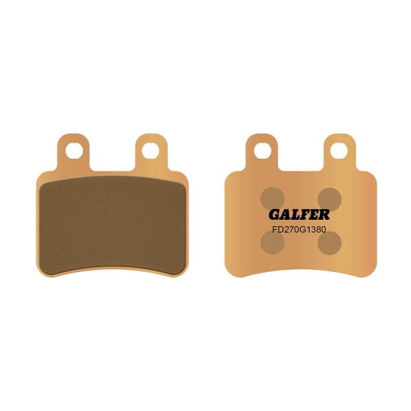 GALFER G1380 rear Sintered Brake pads Yamaha DT50R 2005