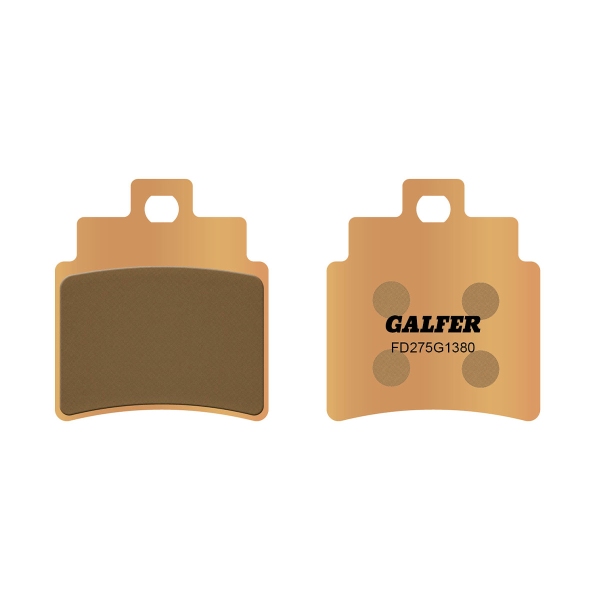 Pastiglie freno GALFER G1380 anteriori Sinterizzate SYM Joymax 125 2015