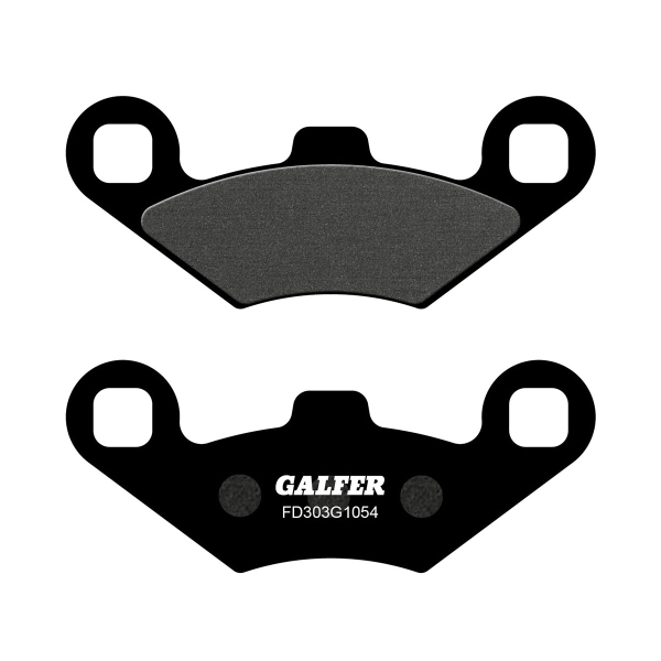 GALFER G1054 front Semi Metallic Brake pads Polaris Sportsman 400 HO 4X4 2011