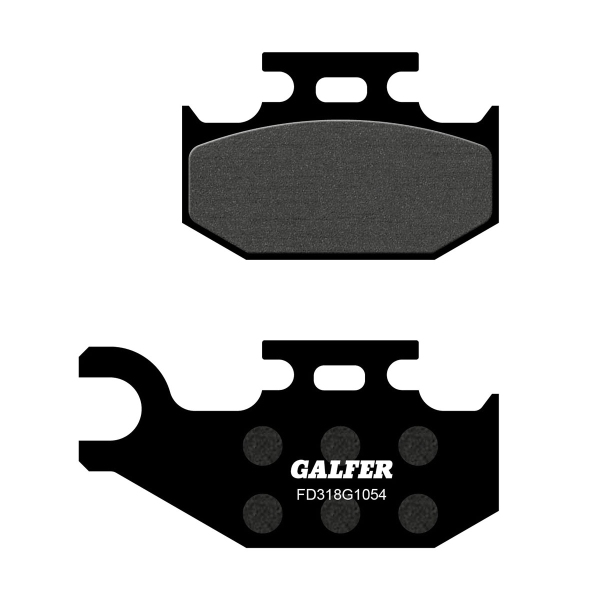 GALFER G1054 rear right Semi Metallic Brake pads Yamaha YFM700 R Raptor 2006-2012