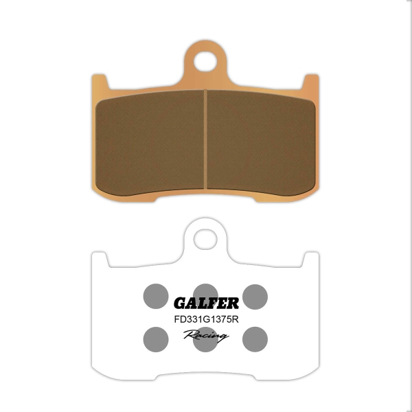 GALFER G1375R front Sintered Brake pads Triumph Tiger Sport 1050 ABS 2013