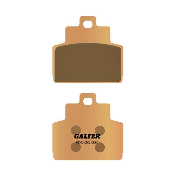 GALFER G1380 rear Sintered Brake pads Vespa GTS300 ABS-ASR 2017