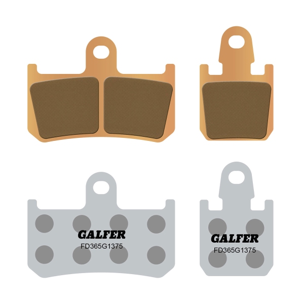 GALFER G1375 front Sintered Brake pads Yamaha Vmax 1700 2009