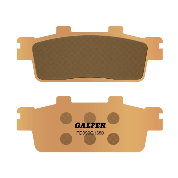 GALFER G1380 rear Sintered Brake pads Yamaha Xmax 400 2013-2017
