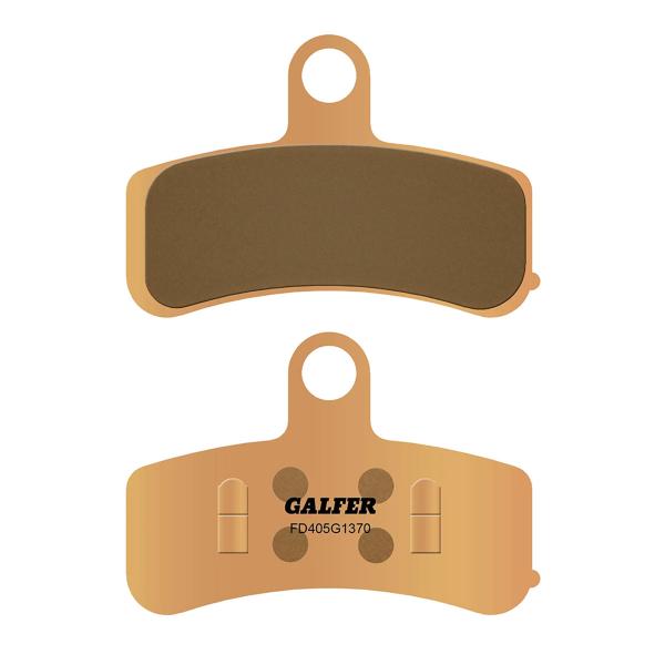 GALFER front brake pads G1370 Semi Metallic Harley Davidson Fxstc Softail Custom