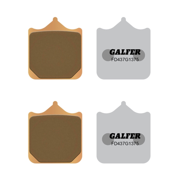 GALFER G1375 front Sintered Brake pads BMW S1000R Forged 2017-2023