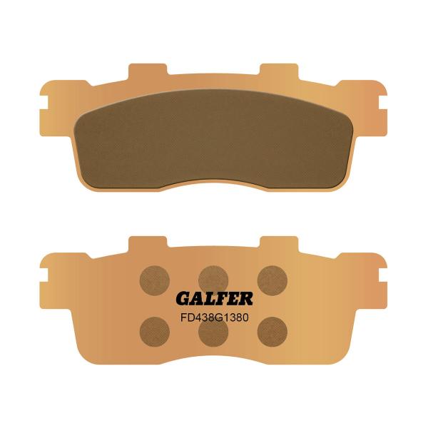 GALFER G1380 rear Sintered Brake pads Kawasaki J125 2016