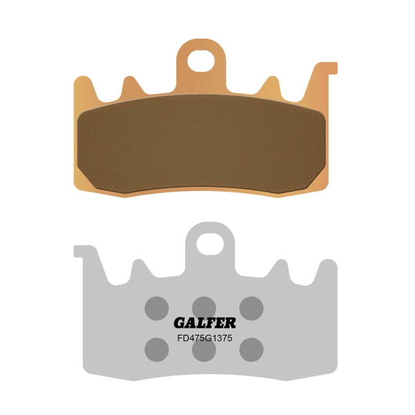 Pastiglie freno GALFER G1375 anteriori Sinterizzate Kawasaki ZH2 2020
