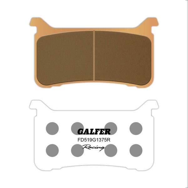 GALFER G1375R front Sintered Brake pads Honda CBR600RR 2018