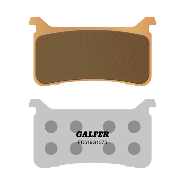 GALFER G1375 front Sintered Brake pads Honda CBR600RR 2018