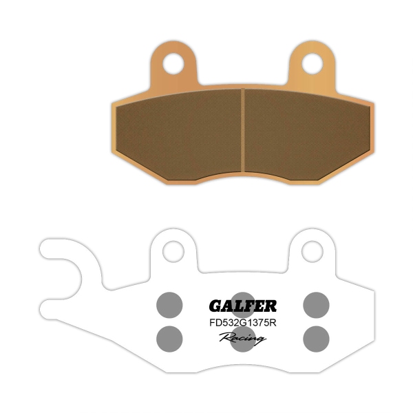 GALFER G1375R front Sintered Brake pads Kawasaki Z400 2020