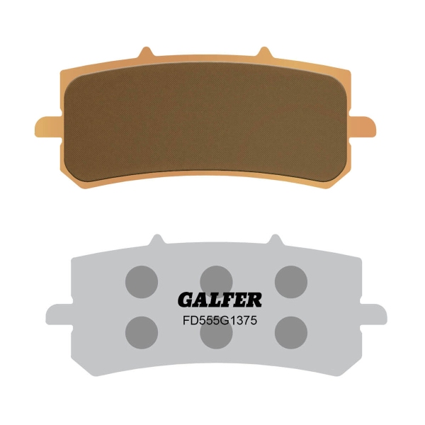 GALFER G1375 front Sintered Brake pads Rieju Century 125 2018-2022