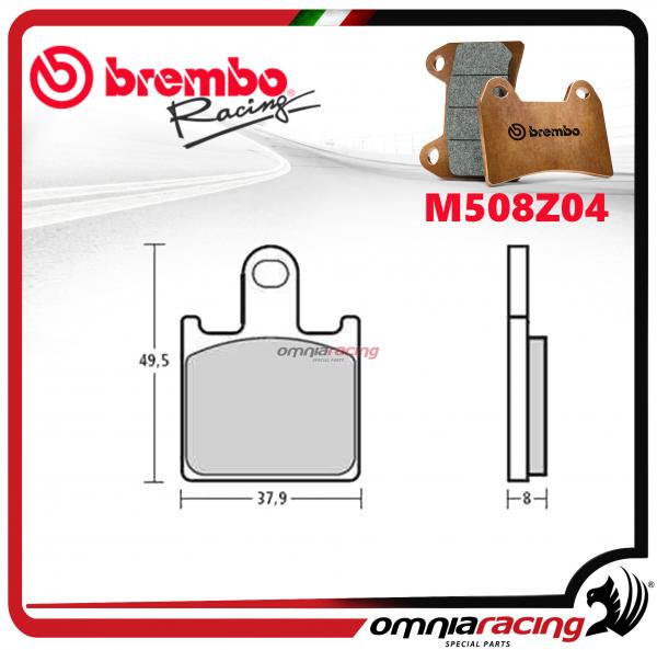 Brembo Racing Z04 - M508Z04 Pastiglie Freno Mescola per Pinze Kawasaki ZX 6R Ninja / 636 2009 09>13