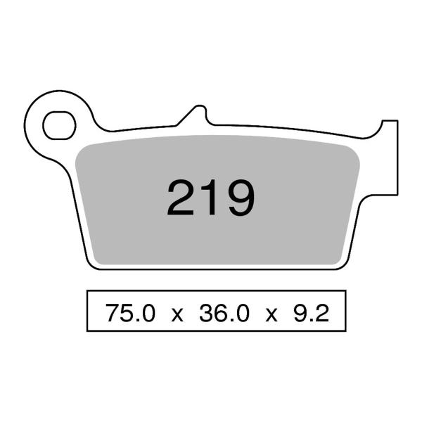 Pastiglie freno anteriori NISSIN Sinterizzate Kymco Super 9 50 2000-2001