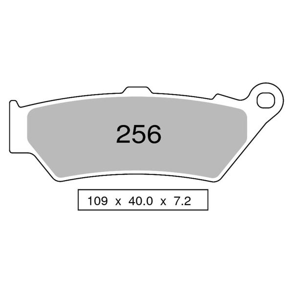 Pastiglie freno anteriori NISSIN Semi Metallica Aprilia Moto 6.5 1995-2002