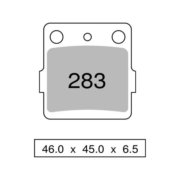 Pastiglie freno anteriori NISSIN Sinterizzate Arctic Cat ATV DVX400 2004-2008