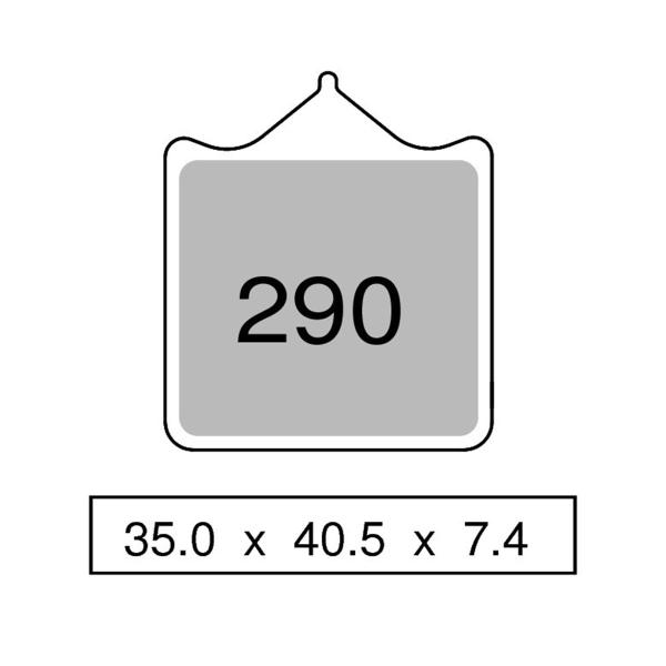 Pastiglie freno anteriori NISSIN Sinterizzate Benelli 502C 2019-2022
