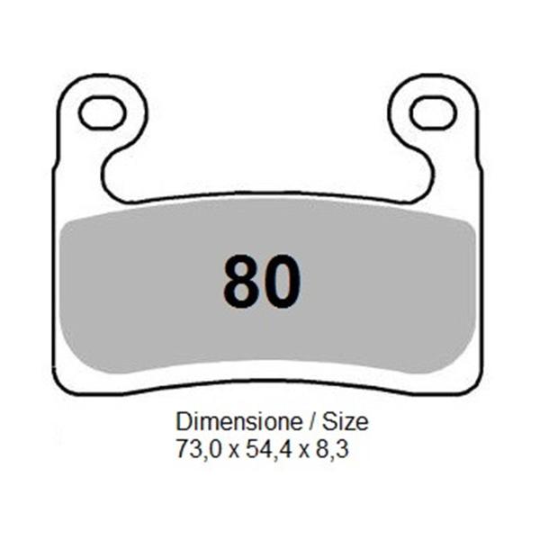 TROFEO front brake pads sintered Ceramic BMW S1000RR 2019-2022