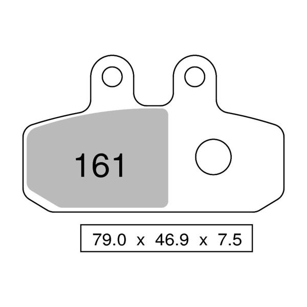TROFEO front brake pads organic Aprilia Atlantic 500 2001-2004