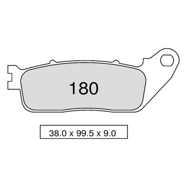 Pastiglie freno posteriori TROFEO Organica Honda CB1000R/Neo Sports Caf 2018-2019