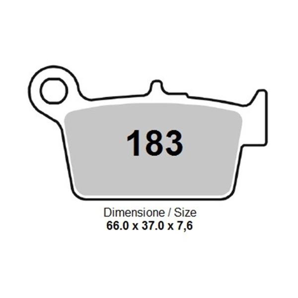 Pastiglie freno anteriori TROFEO Sinterizzata Beta Motard 350 4.0 2004-2005