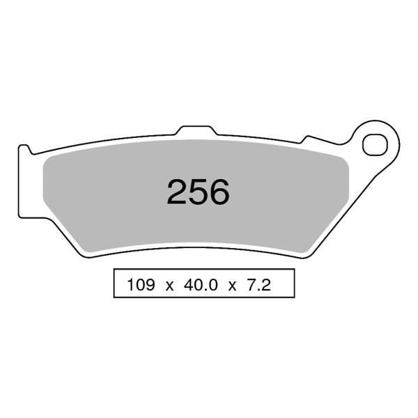 Pastiglie freno anteriori TROFEO Organica KTM LC8 990 Adventure/S 2007-2009