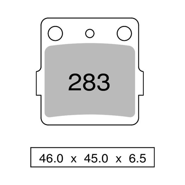 TROFEO front brake pads organic Arctic Cat ATV DVX400 2004-2008