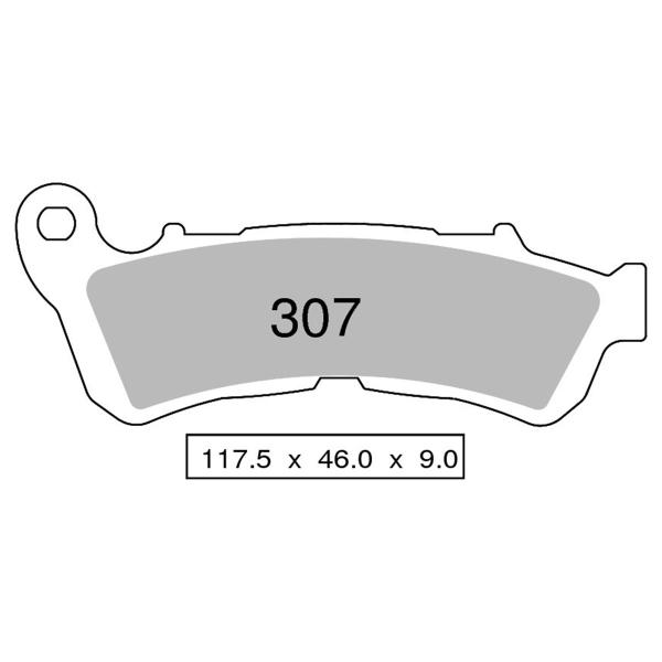 TROFEO front brake pads sintered Harley Davidson XL1200 Iron 2018