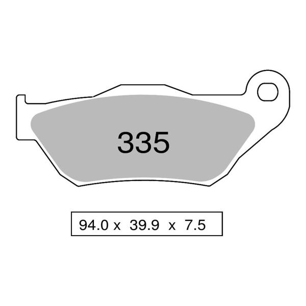 TROFEO front brake pads sintered Yamaha Xmax 125 2006-2009