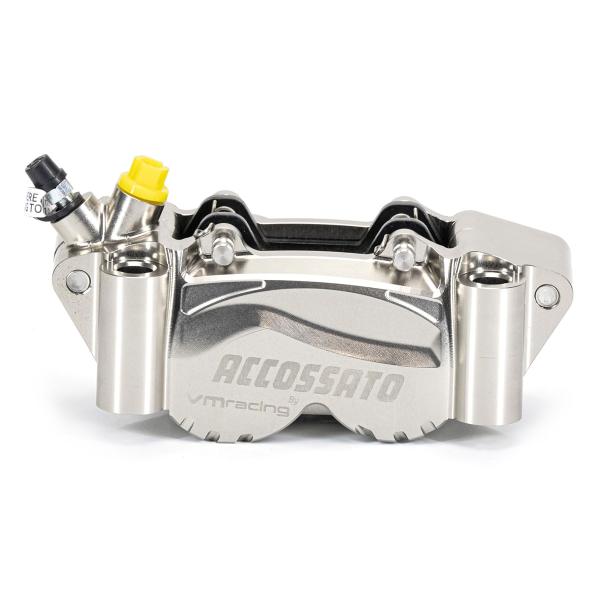 Accossato left radial CNC Caliper 100mm Platinum Supermoto VM Racing