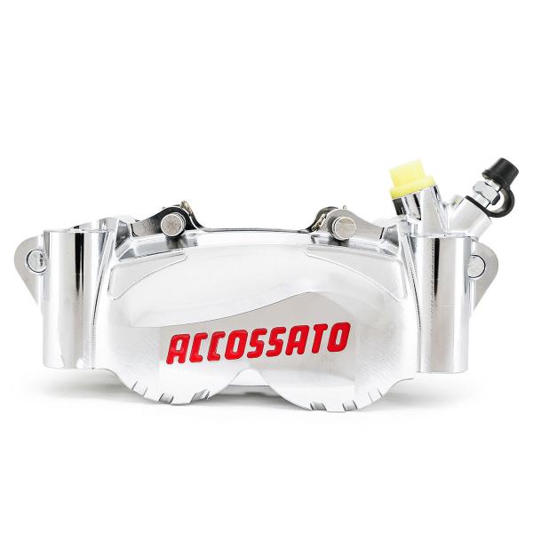 Accossato nickel right radial Billet 2 piece Caliper 108mm
