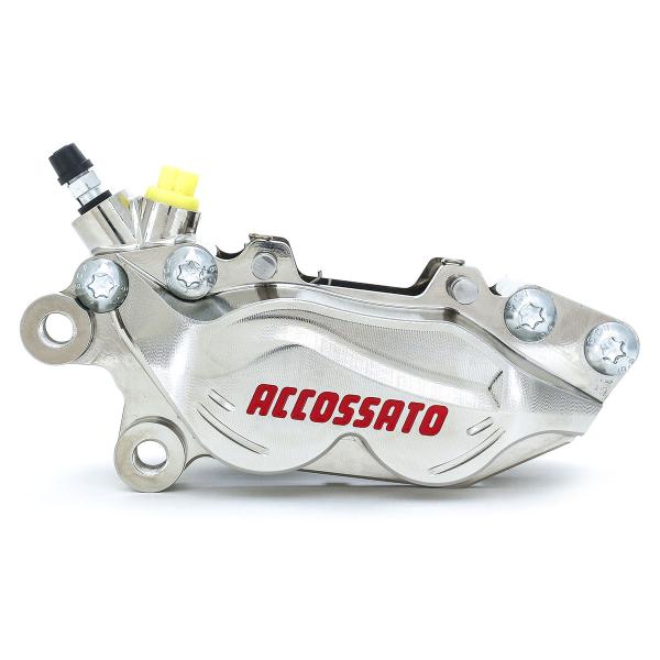Accossato nickel left axial Brake 2p Caliper CNC with 40mm ST pads