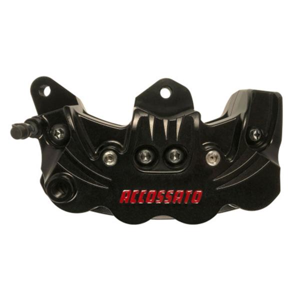 Pinza freno radiale CNC Accossato interasse 86,3mm Buell EBR anodizzata nera