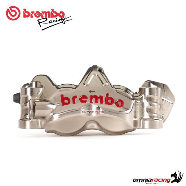 Brembo Racing GP4-PR pinza freno radiale sinistra SX monoblocco CNC 108mm P4 32/36