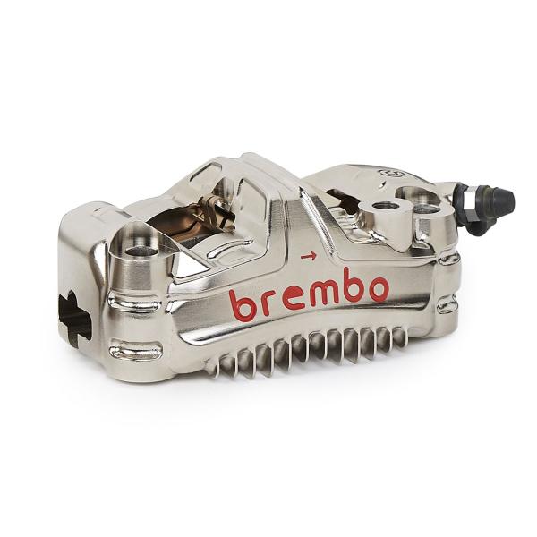 Pinza freno destra Brembo Racing GP4MS DX 100mm con pastiglie