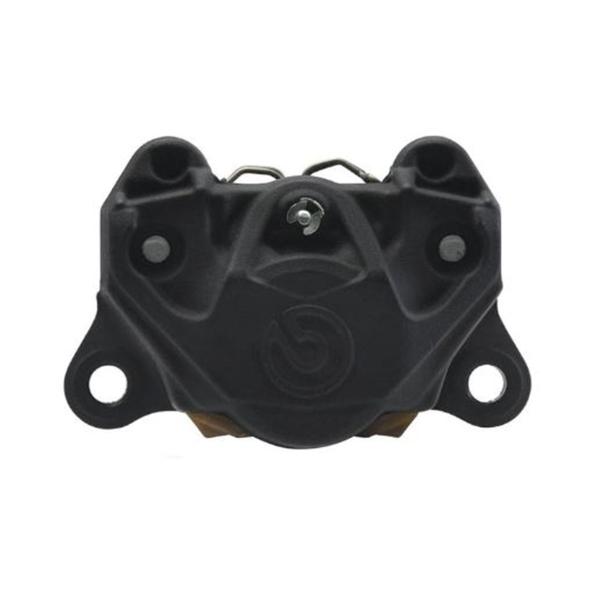 Pinza freno posteriore Brembo P2 32G assiale nera interasse 84mm