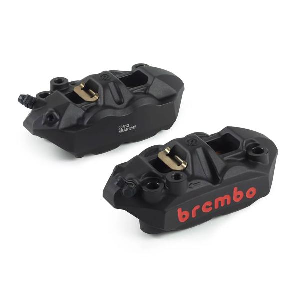 Brembo Racing M4 Black front brake calipers wheelbase 108mm