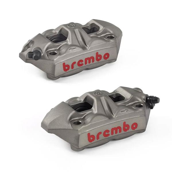 Coppia pinze freno anteriori Brembo OE M4 100mm