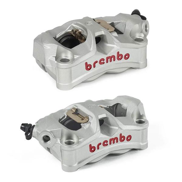 Coppia pinze freno anteriori Brembo OE Stylema Silver 100mm