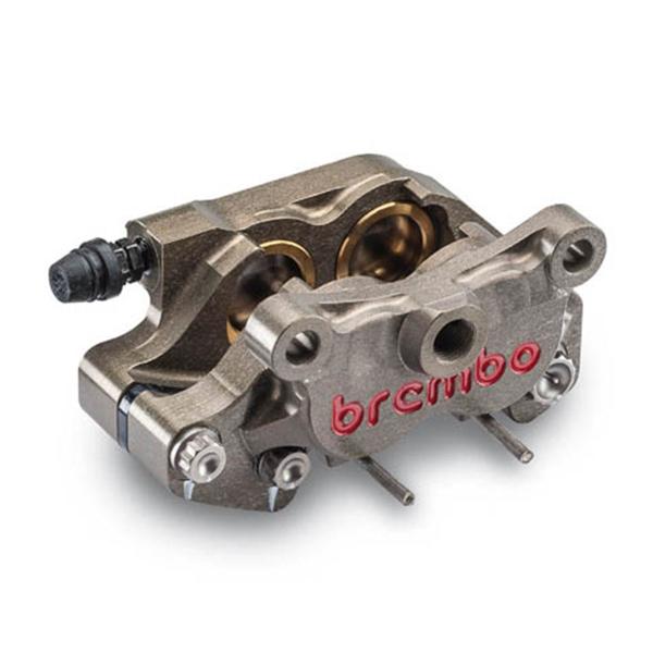 Pinza freno posteriore Brembo Racing P4 24 interasse 64mm per dischi ventilati