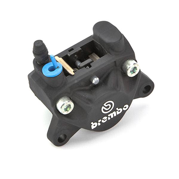 Pinza freno posteriore sinistra Brembo P2 32F Nero interasse 84mm