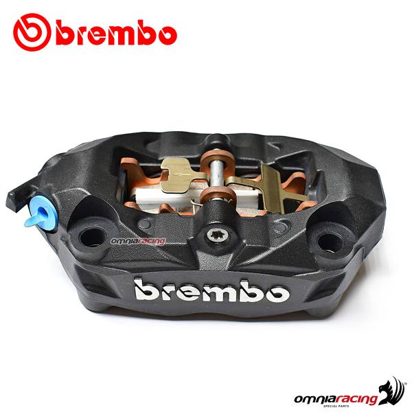 Brembo M4.32 B SX Black front Left brake caliper wheelbase 100mm