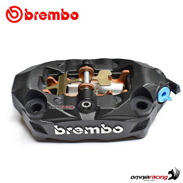 Pinza freno anteriore Destra Brembo M4.32 B DX Nera interasse 100mm