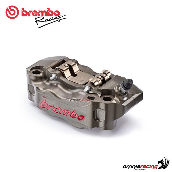 Brembo Racing pinza destra radiale ricavata CNC P4 30/34 interasse 108mm (DX) con pastiglie