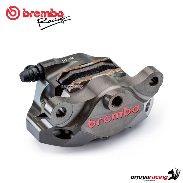 Brembo Racing pinza freno posteriore GP2-SS CNC P2 34 interasse 84mm con pastiglie per Ducati