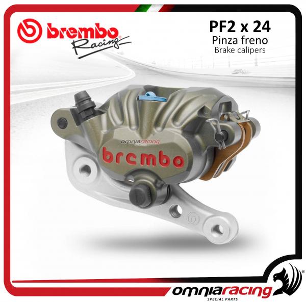 Brembo Racing pinza freno assiale Off-Road ricavata CNC P2 PF2 x 24 con staffa montaggio per KTM SXS
