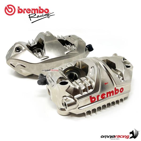 Brembo Racing GP4-LM coppia pinze Freno Radiali Monoblocco 108mm CNC P4 30/34 Endurance