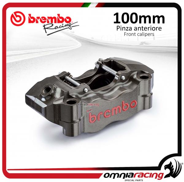 Pinza Radiale Brembo Racing Ricavata CNC P4 30/34 Interasse 100mm (SX) Super Motard