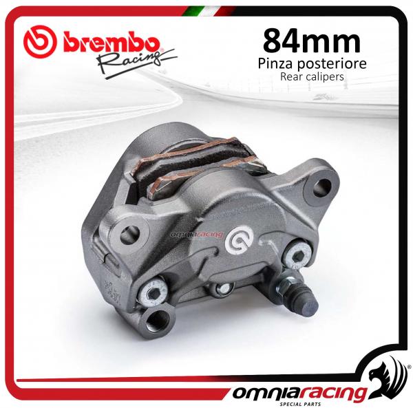 Brembo Racing pinza freno posteriore Sport fusa P2 34 interass 84mm con pastiglie per Ducati/Aprilia
